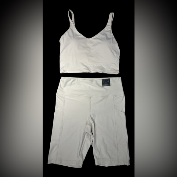 NWT Infinite Performance Set | Biker Shorts | Sports Bra | Both pieces - Picture 5 of 5
